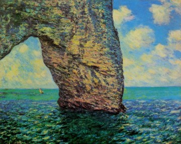 満潮時のマネポール クロード・モネ Oil Paintings